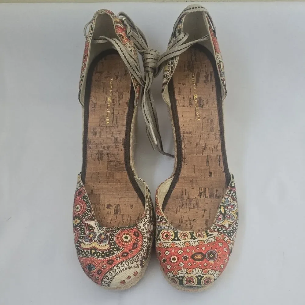 Tommy Hilfiger Multicolor Paisley Espadrilles